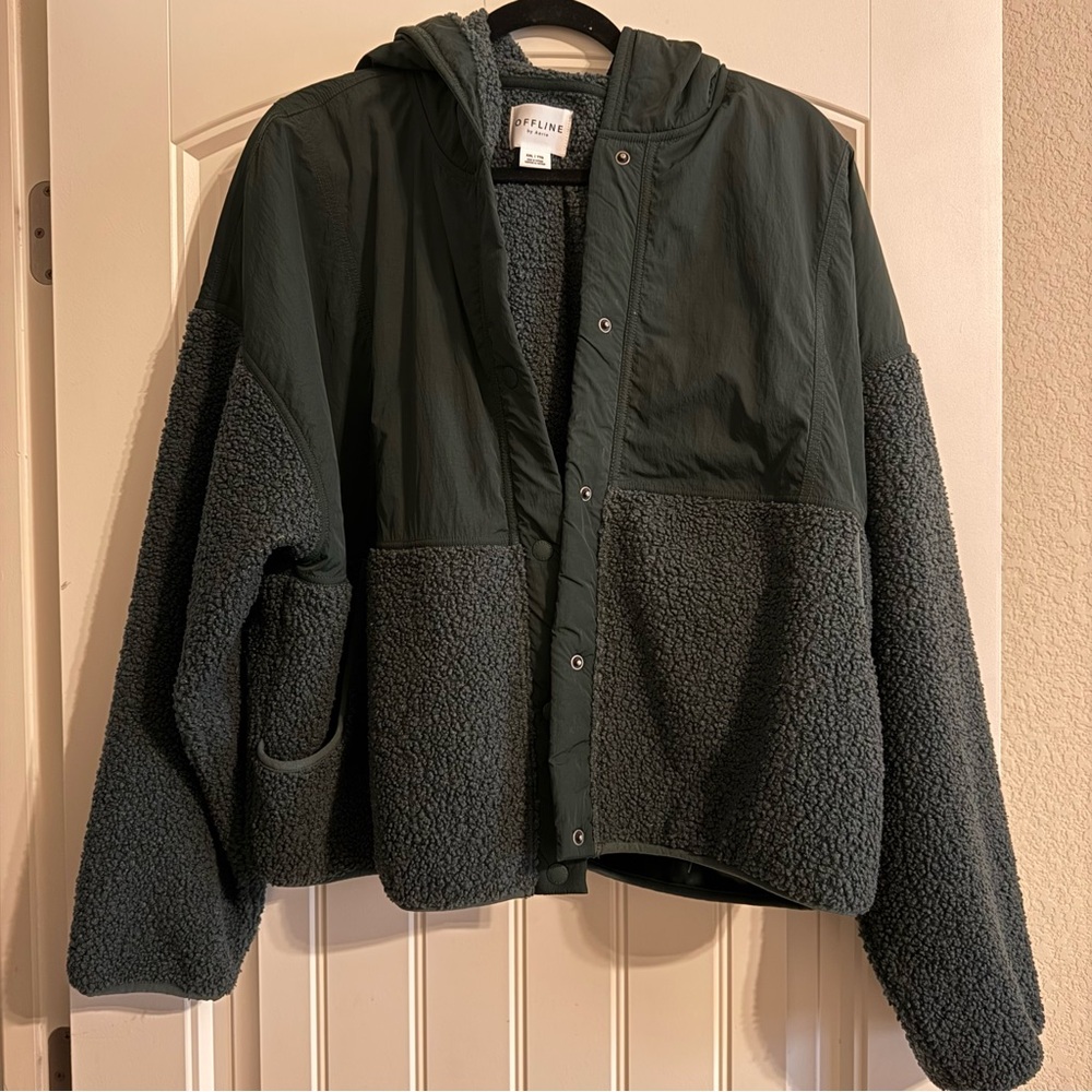 OFFLINE by AERIE Fluff Love Sherpa Jacket